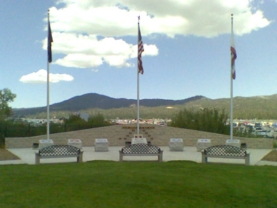 Big Bear Veterans Park in Big Bear Lake, California