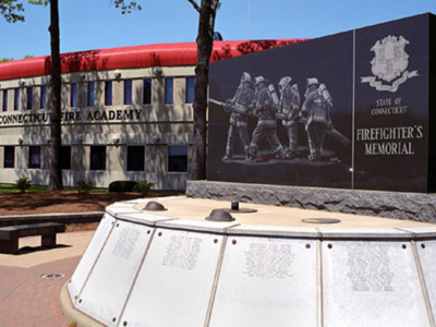Connecticut Firefighters’ Memorial in Windsor Locks, Connecticut