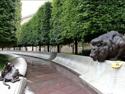 National Law Enforcement Officer's Memorial in Washington, DC