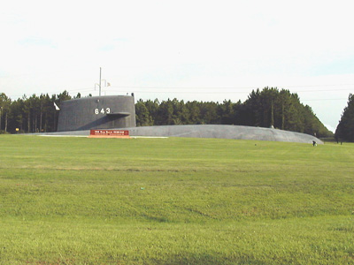 USS George Bancroft Submarine Sail in St. Marys, Georgia