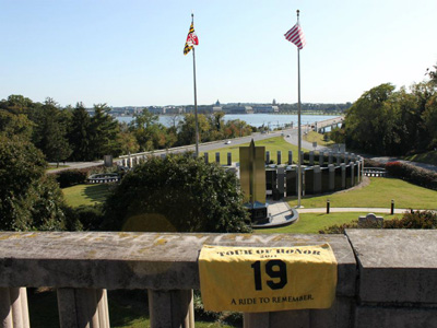 Maryland WWII Memorial in Annapolis, Maryland