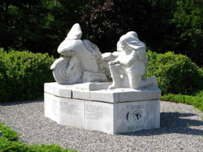 Motorcycle Shrine in Columbia, New Hampshire