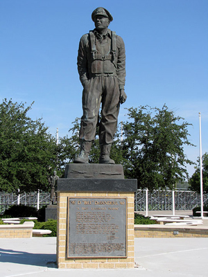 Navajo Code Talkers Monument in Roswell, New Mexico