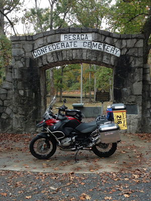 The First Confederate Cemetery in Resaca, Georgia