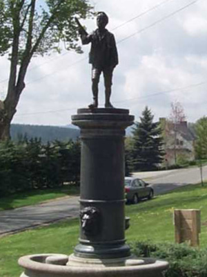 The Newsboy in Great Barrington, Massachusetts