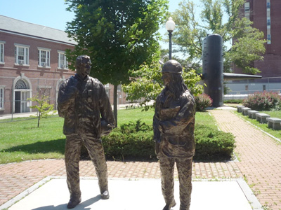 Shipyard Workers Memorial in Kittery, Maine