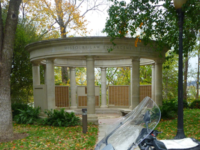 Missouri Law Enforcement Memorial  in Jefferson City, Missouri