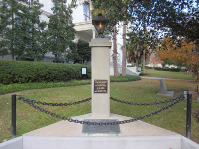 Freedom Flame in Wilmington, North Carolina