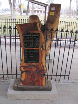 Korean War Memorial in Springer, New Mexico