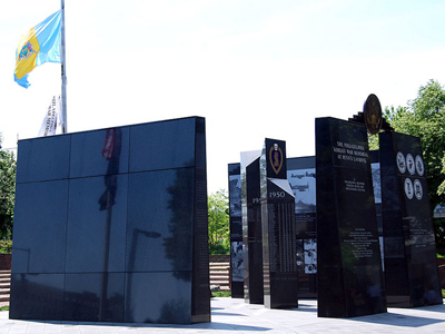 Korean War Memorial in Philadelphia, Pennsylvania