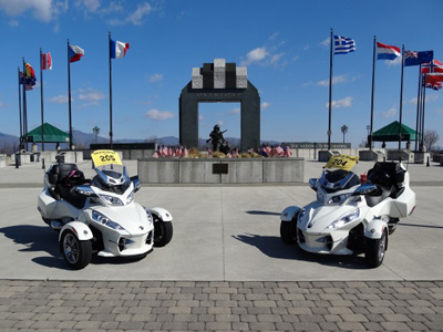 Naitonal D-Day Memorial in Bedford, Virginia