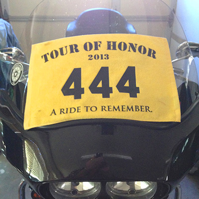 Tour of Honor replacement flag